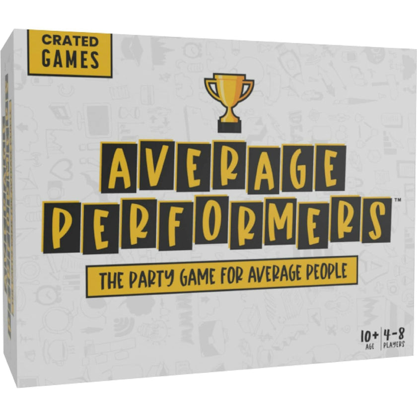 CratedWithLove: Average Performers - Family Party Game