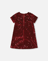 Velvet Short Sleeve Dress