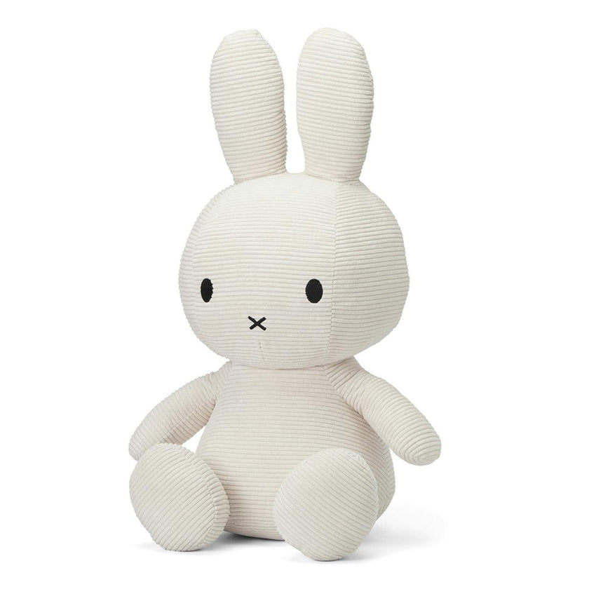 Plush Miffy Corduroy Offwhite 27.5"