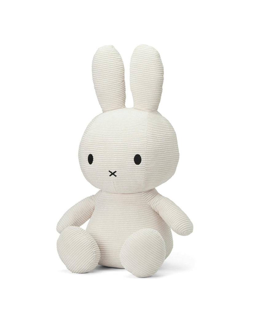Plush Miffy Corduroy Offwhite 27.5"