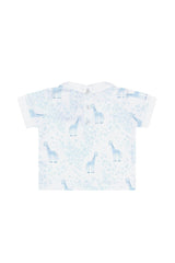 Blue Print Diaper Cover Set