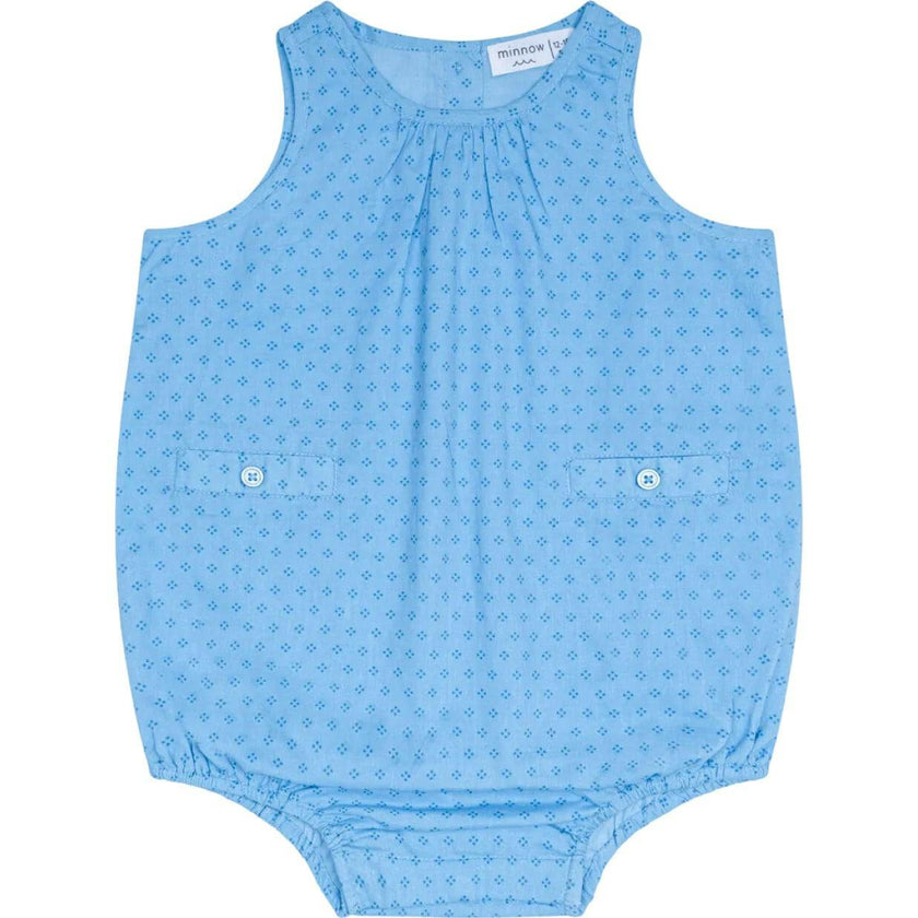 baby le marin dot bubble romper