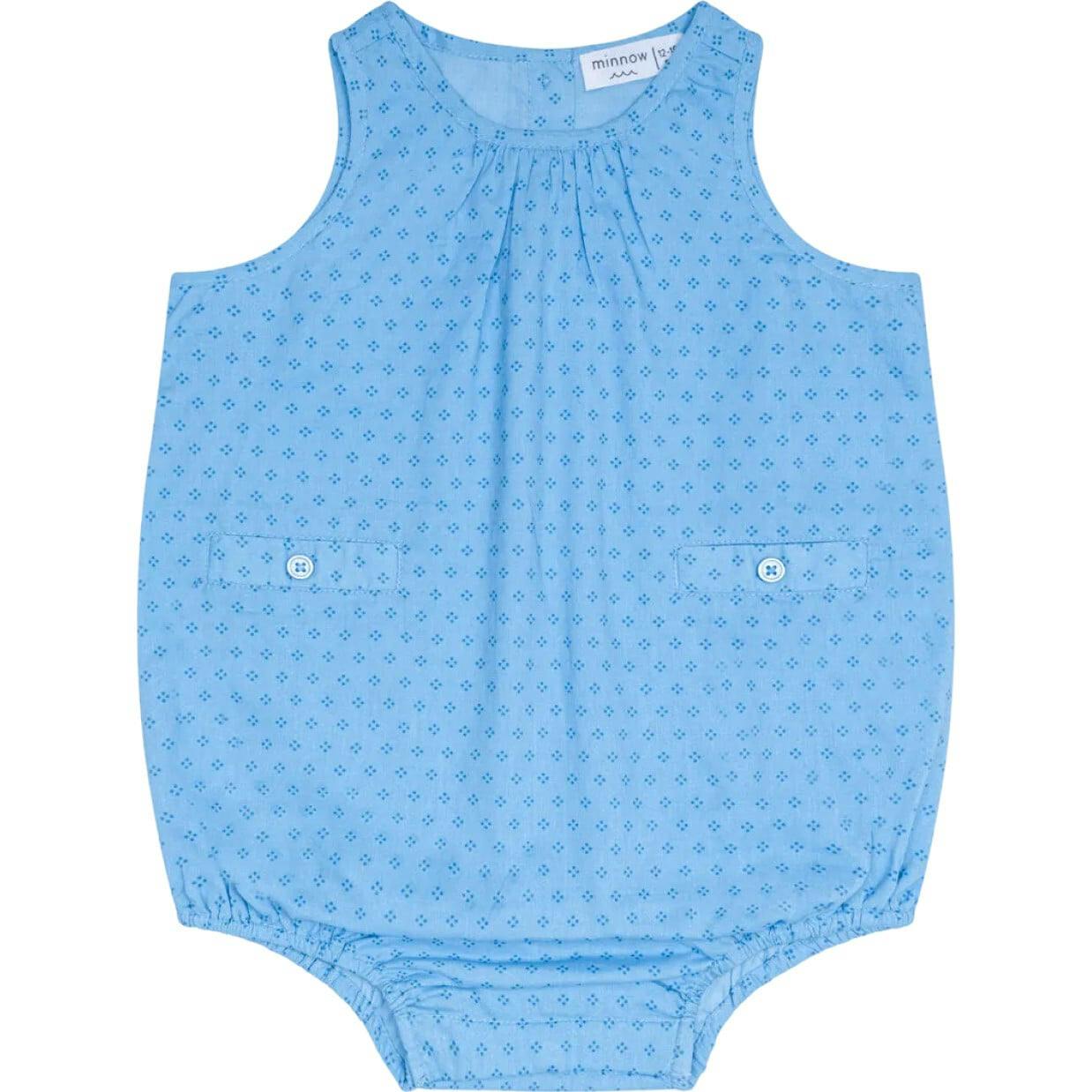 baby le marin dot bubble romper