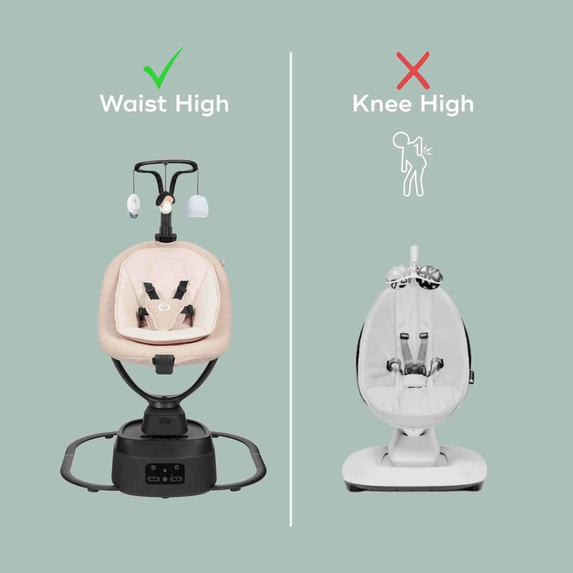 Swoon Evolution Connect Smart Baby Swing