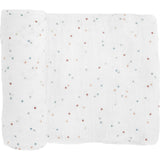 Cotton Muslin Swaddle Blanket - Dots