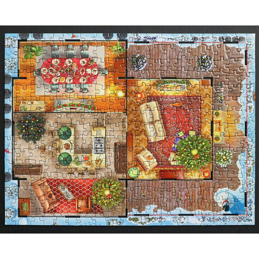 Eurographics: 3D Puzzle: Christmas House - 1100 Pieces