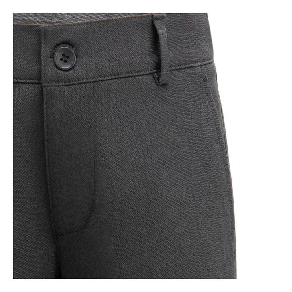 Charcoal Gray Formal Shorts