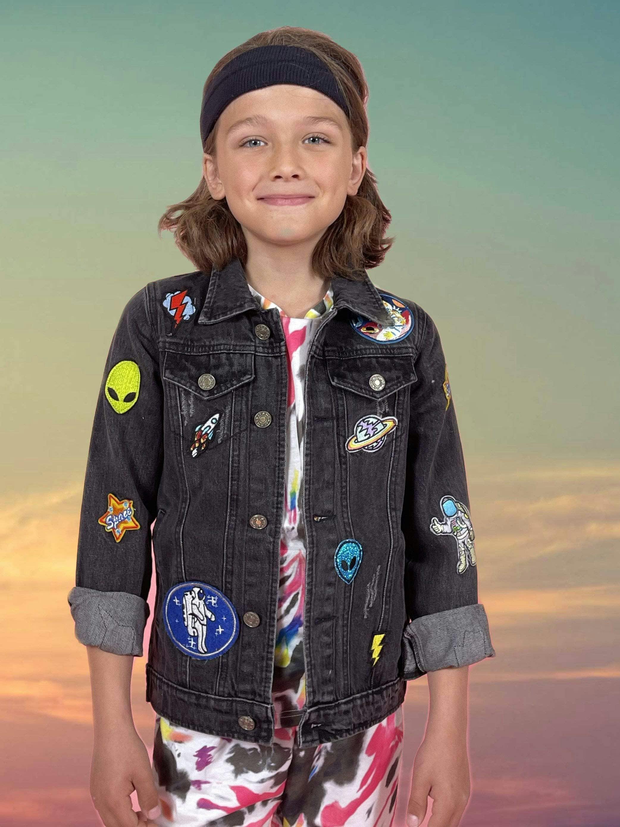 Interstellar Patched Jacket