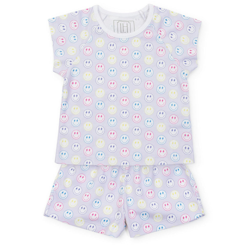 Emery Girls' Short Set - Preppy Smiles