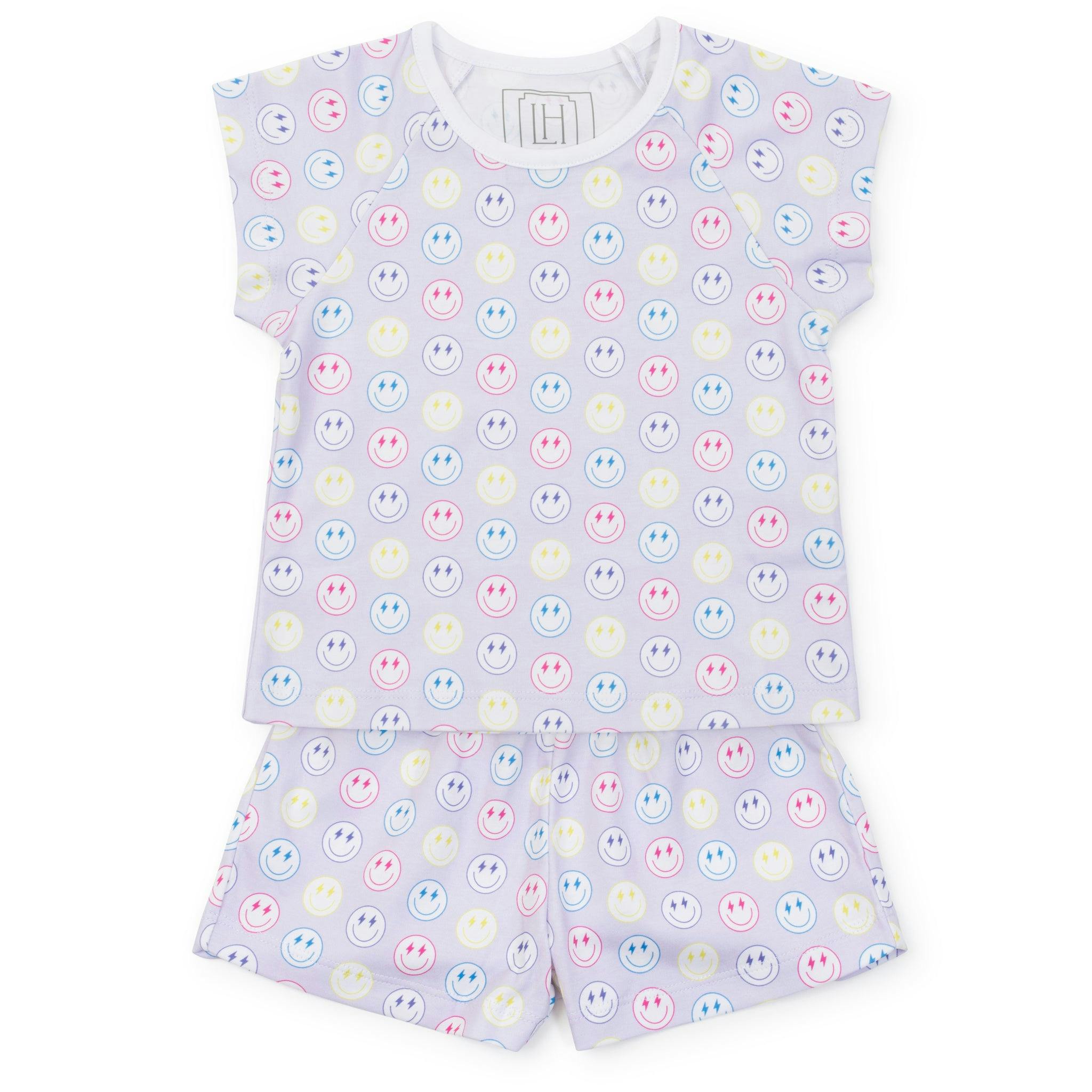 Emery Girls' Short Set - Preppy Smiles