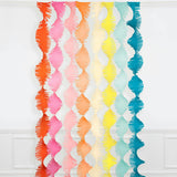 Rainbow Twisty Fringe Backdrop