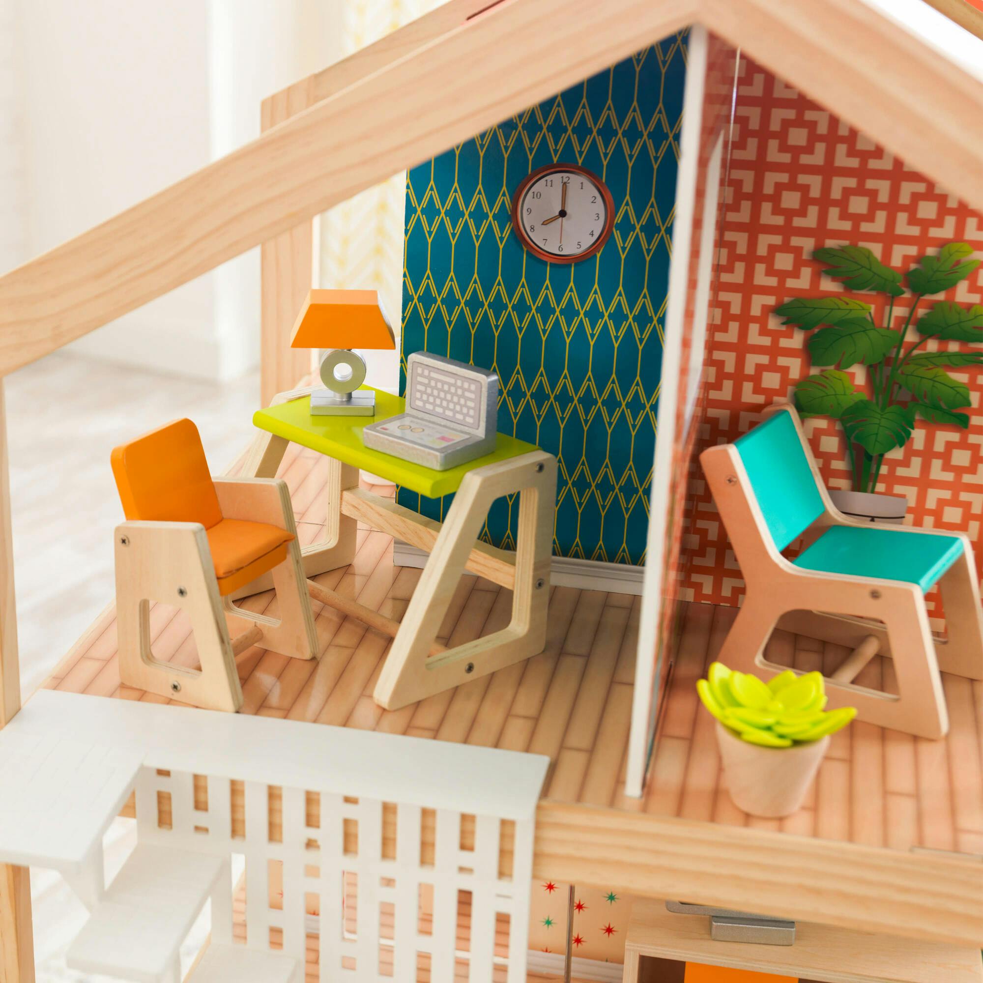 So Stylish Mansion Dollhouse with EZ Kraft Assembly™