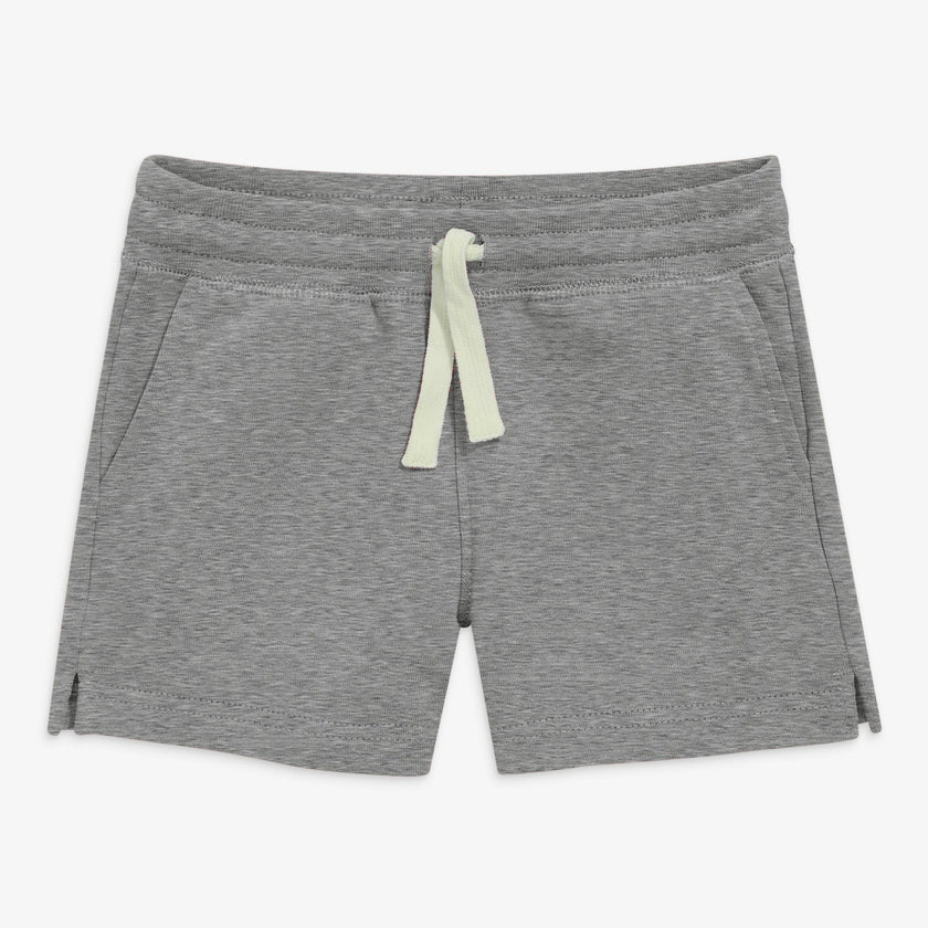 Kids track short in seasonal colors