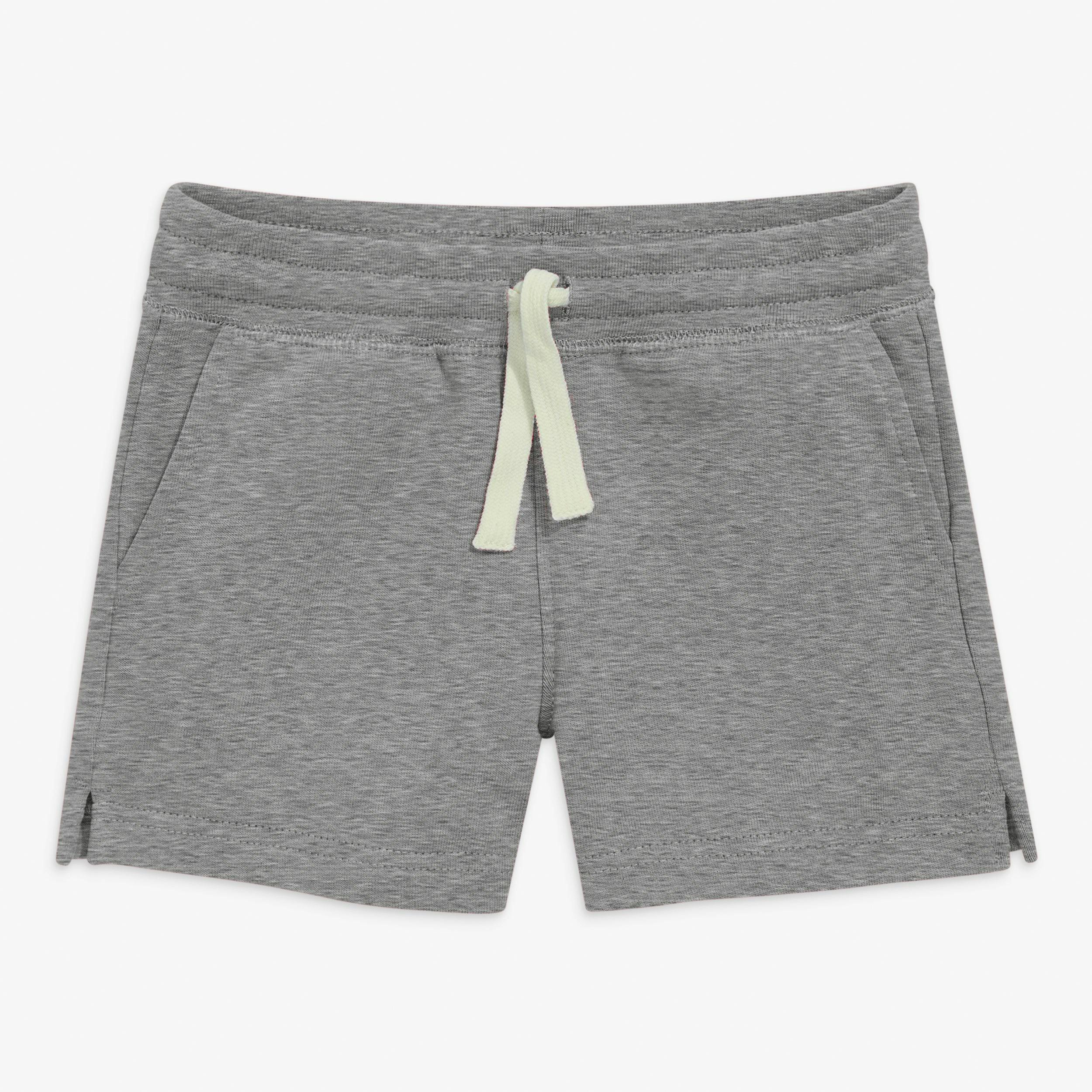 Kids track short in seasonal colors