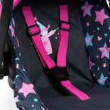 Design: Dolls Car Seat in Turquoise/Pink