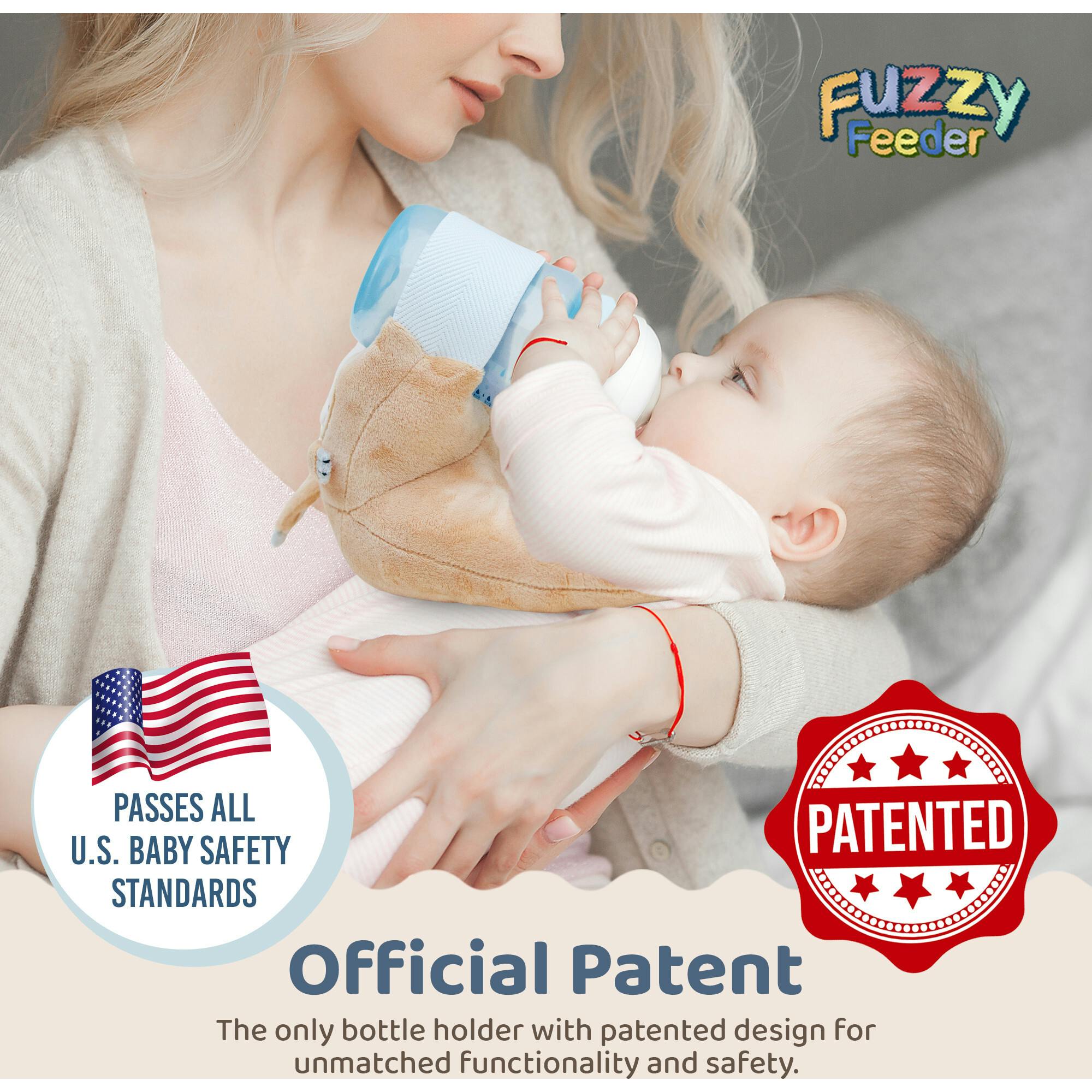 Baby Bottle Pillow Holder For Parents - Sloth