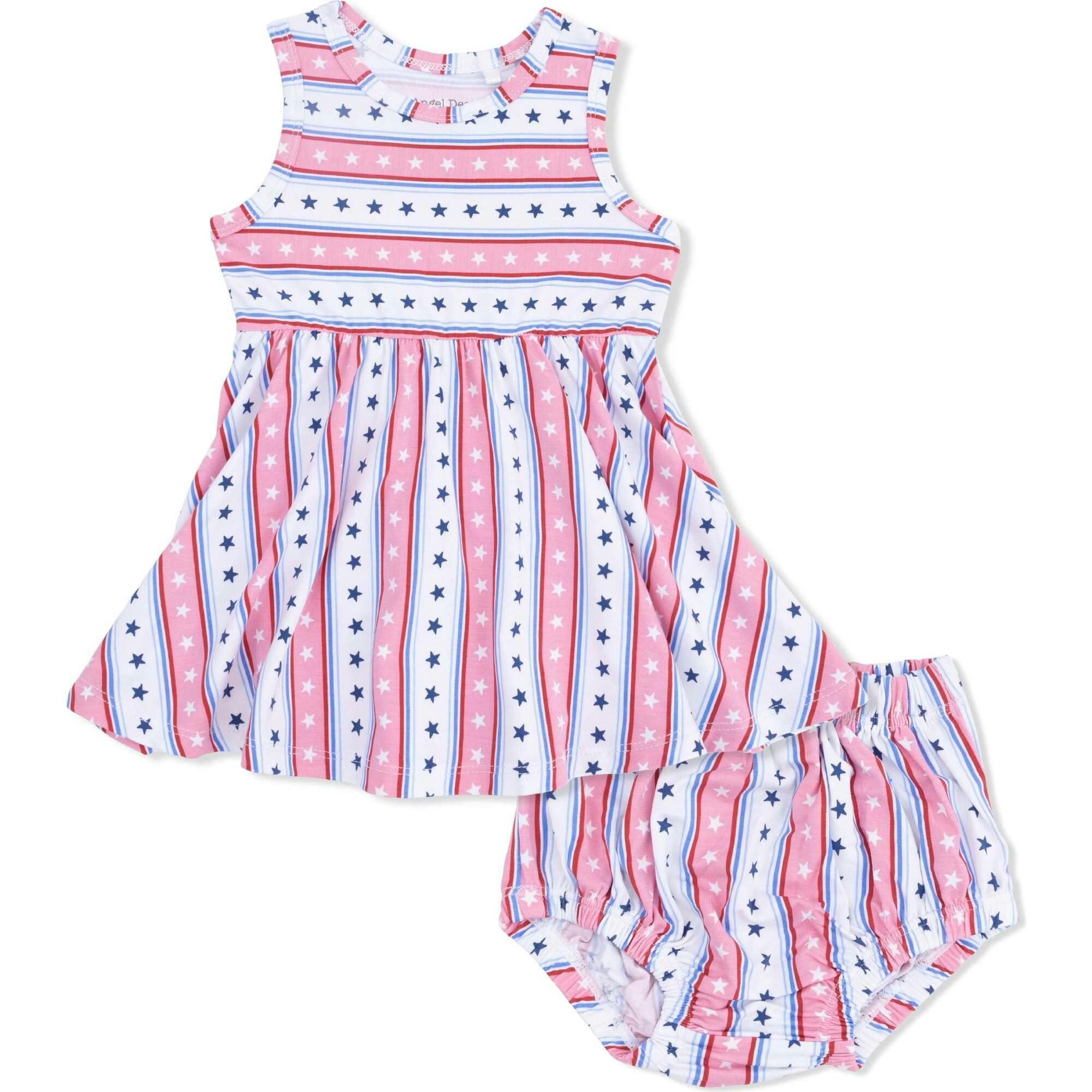 Stars and Stripes - Tank Dress with Bloomer