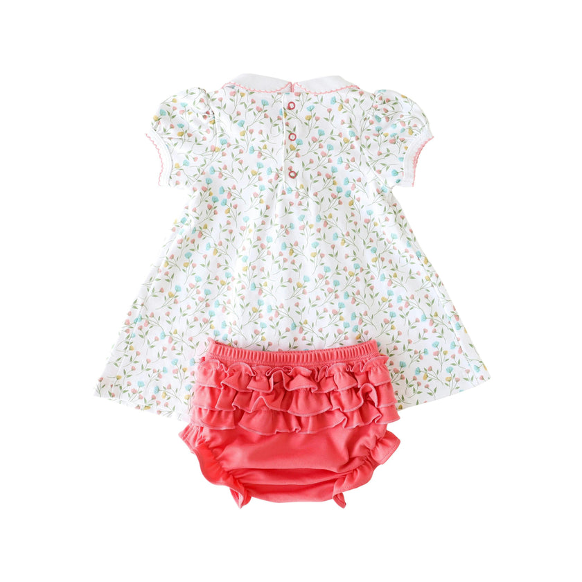 Pink Arabella Smocked Dress