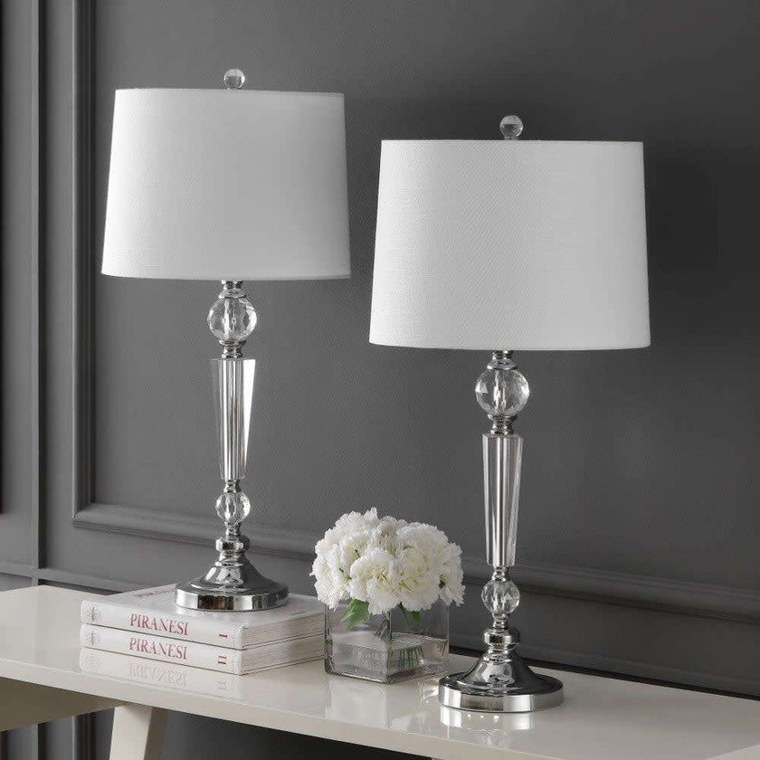 Emma 29.5" Crystal LED Table Lamp