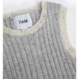 Baby Hug Me Ribbed Contrast Trim Tank Top