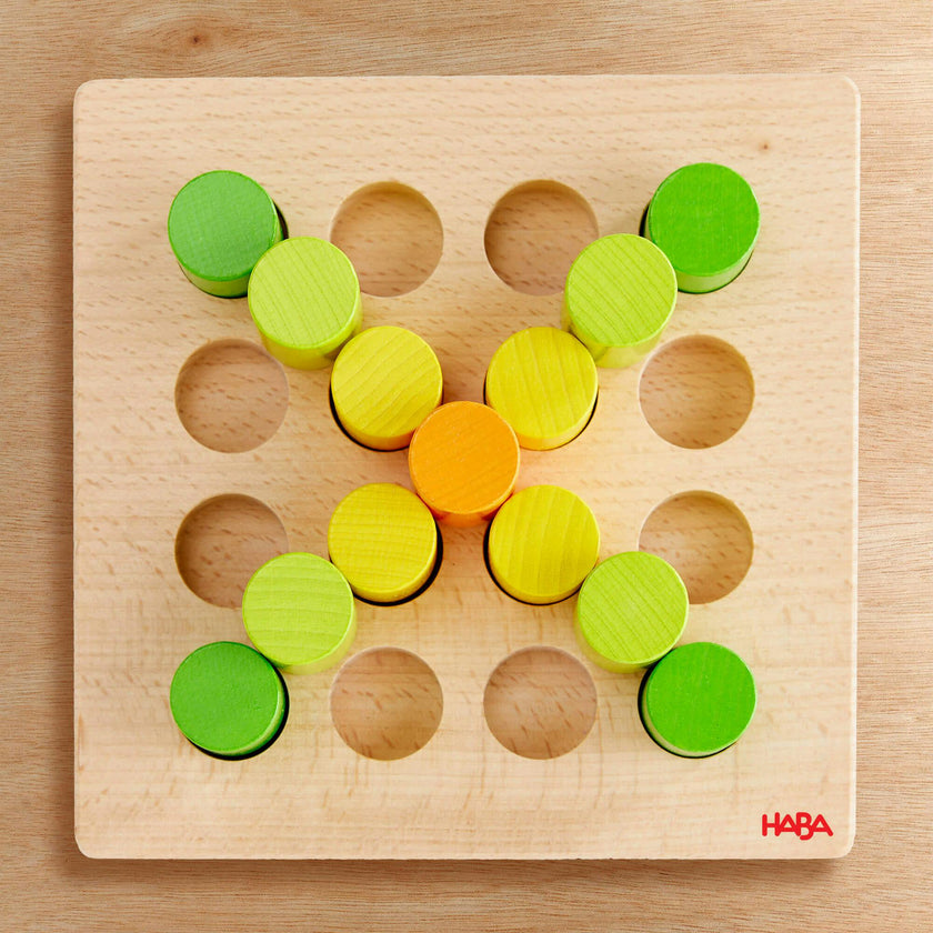 Colorful Towers Wooden Stacking Game