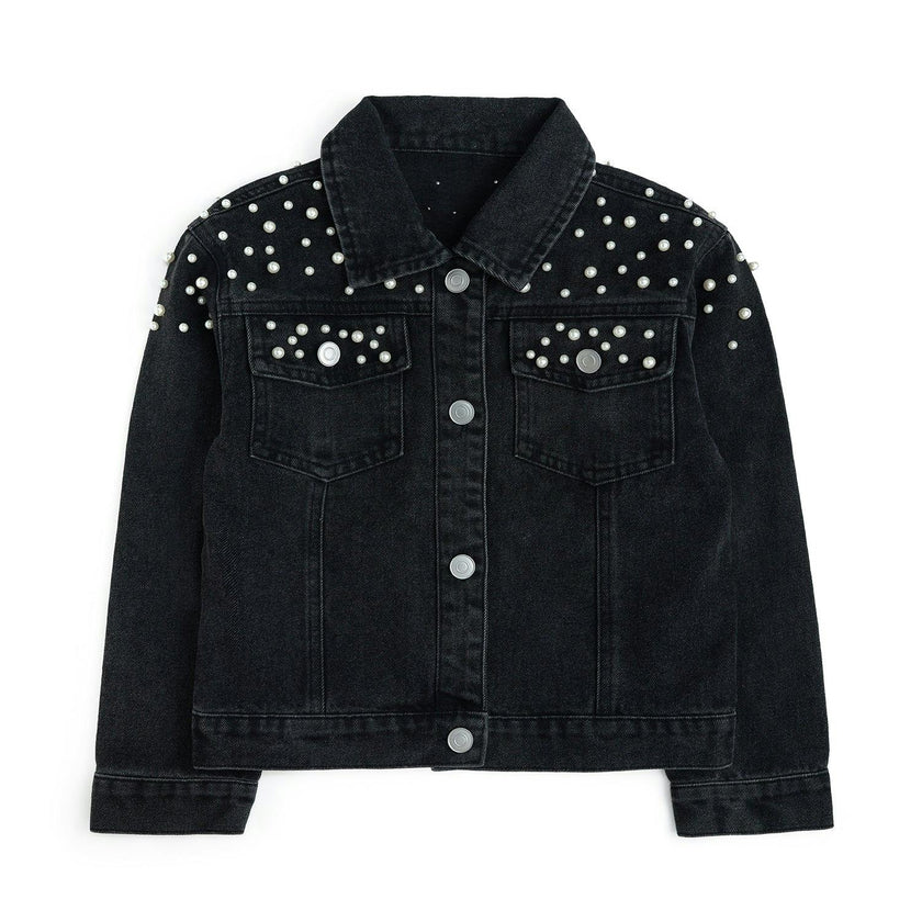 Black Pearl Denim Jacket