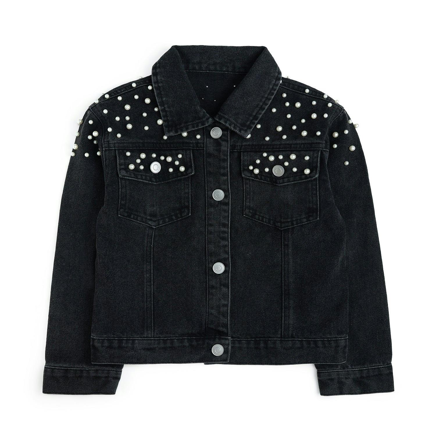 Black Pearl Denim Jacket