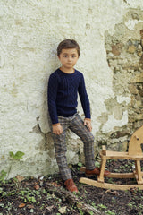 Cable Knit Sweater Black
