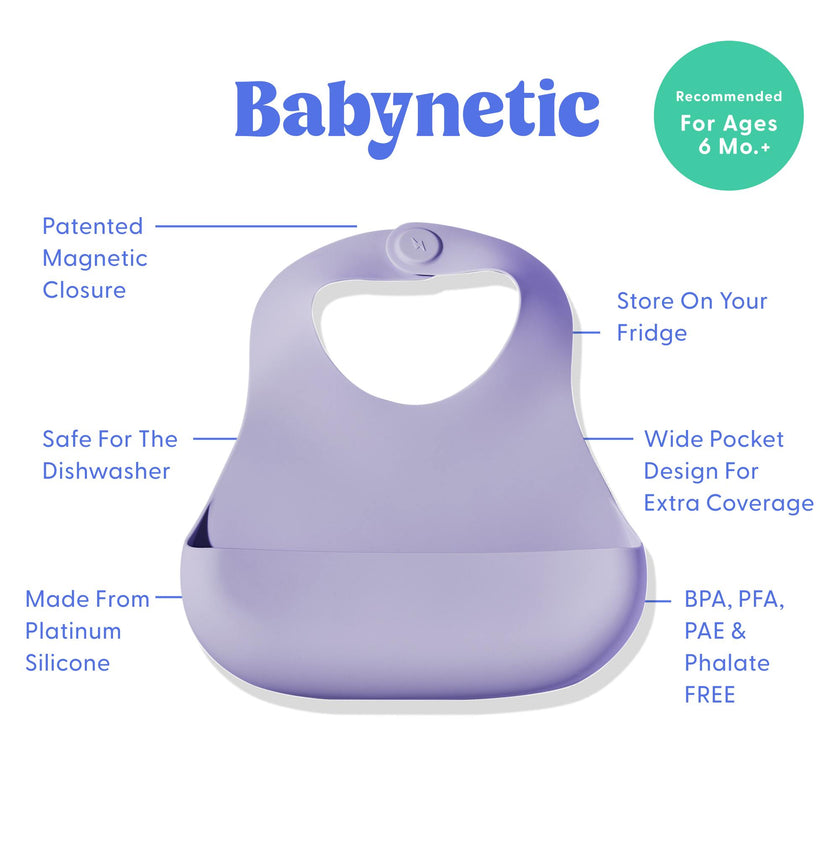 Magnetic Silicone Bib