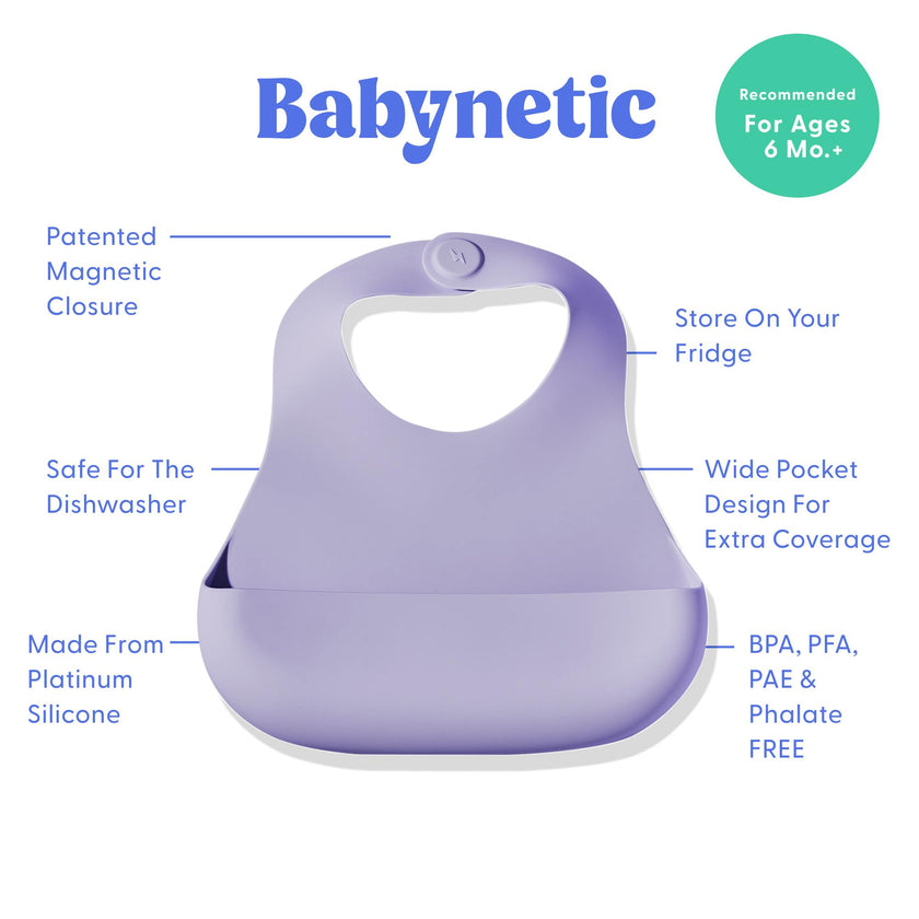 Magnetic Silicone Bib
