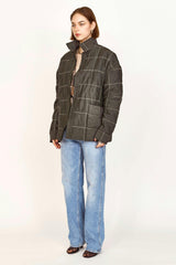 Tahoe Quilted Jacket in Black Olive