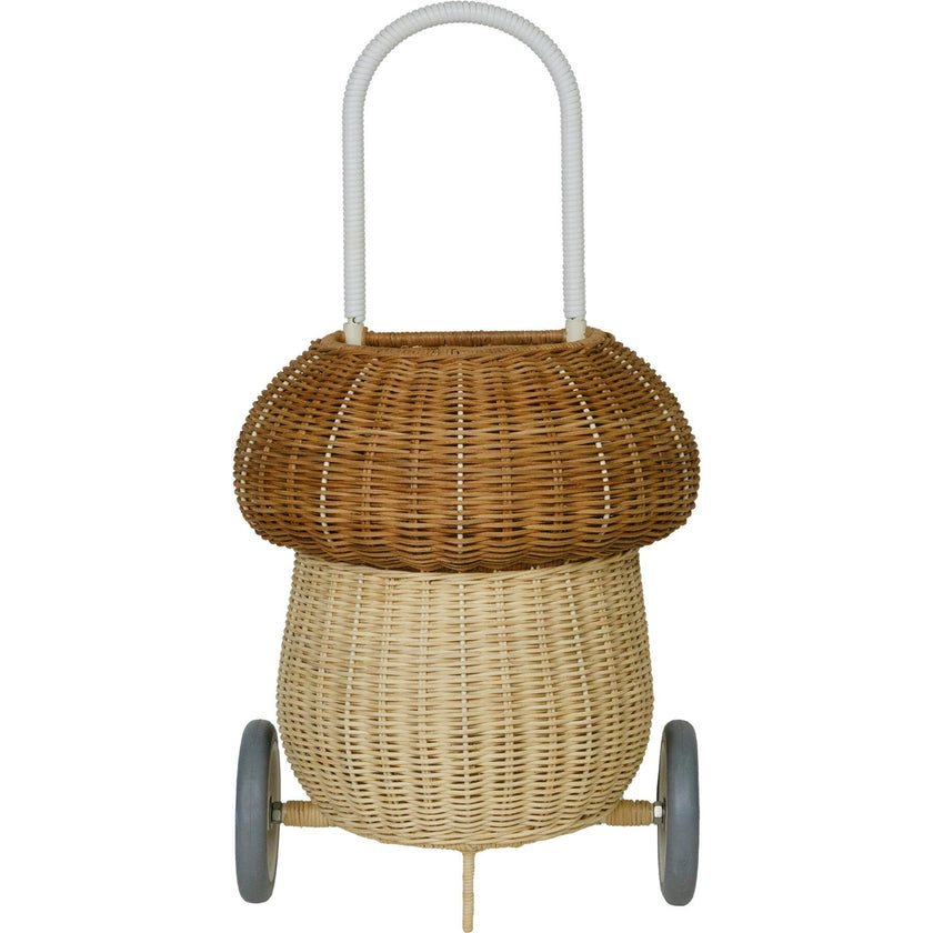 Mushroom Rattan Luggy
