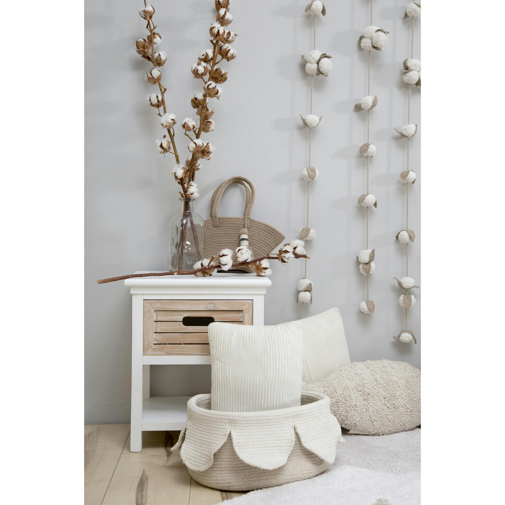 Petals Cotton Basket