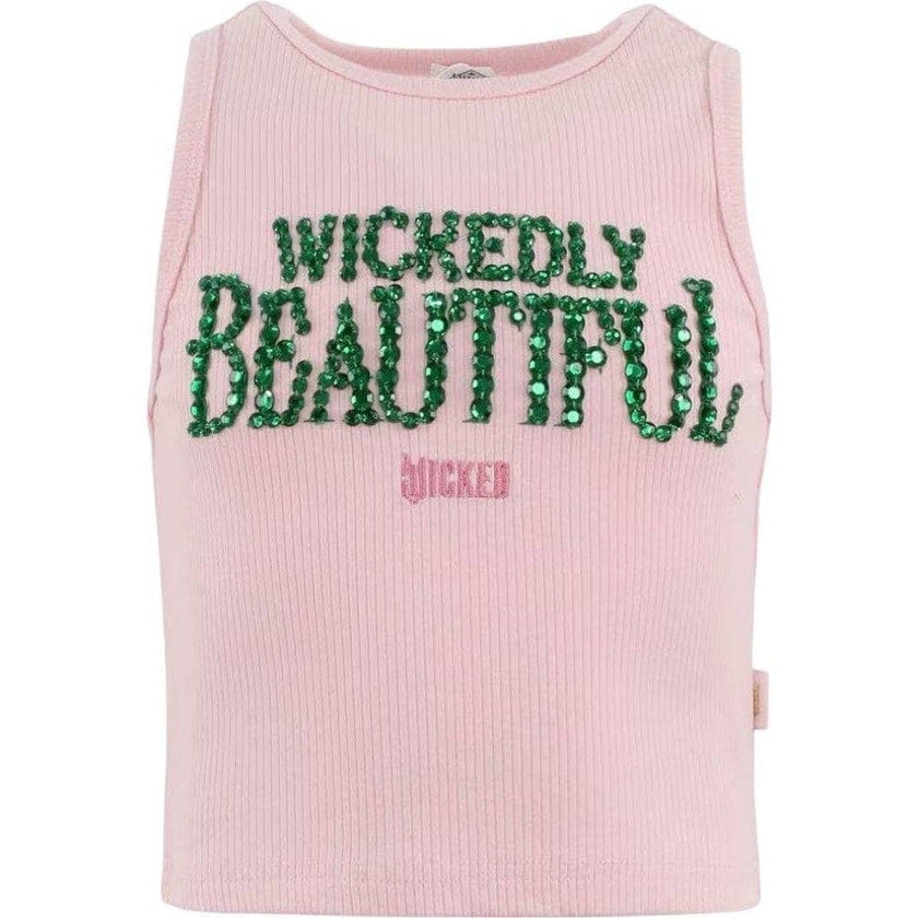 Wickedly Beautiful Tank Top Black