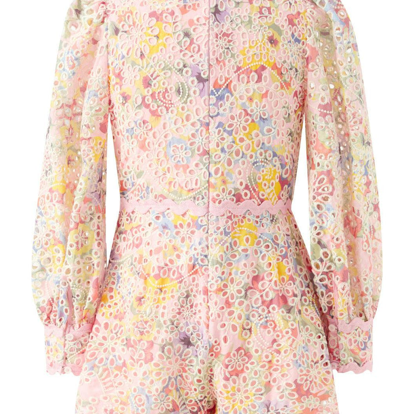 Alanna Embroidered Romper