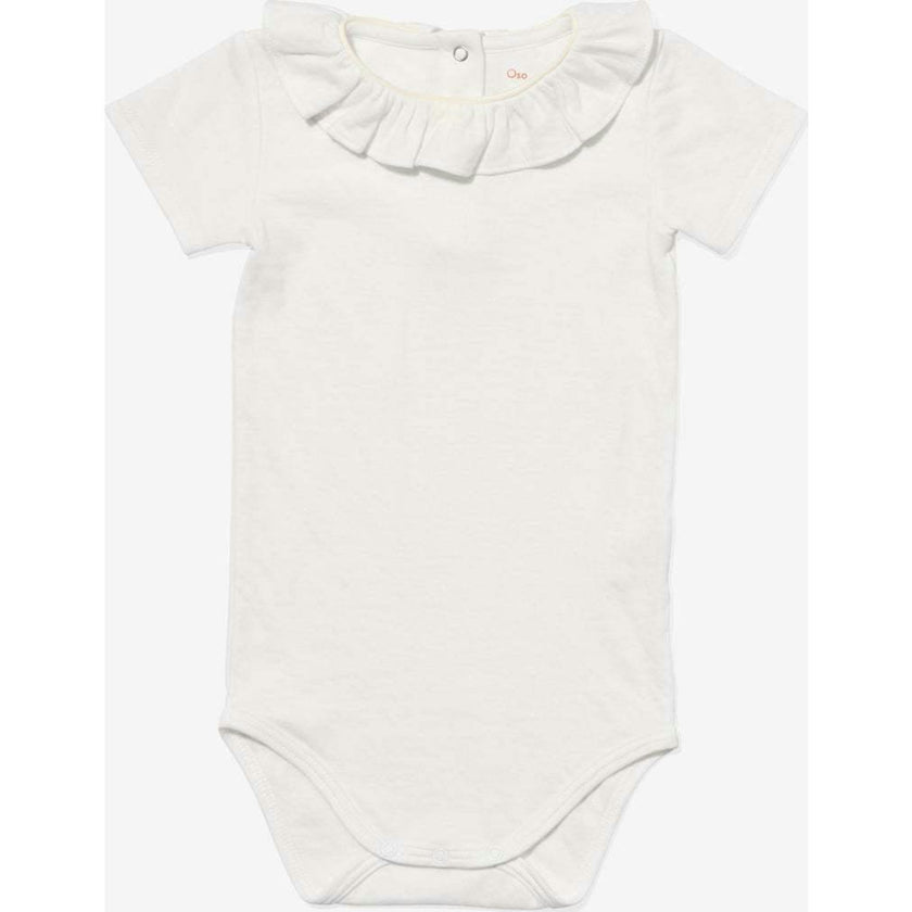 Belle Ruffle One-piece, Vanilla Piping