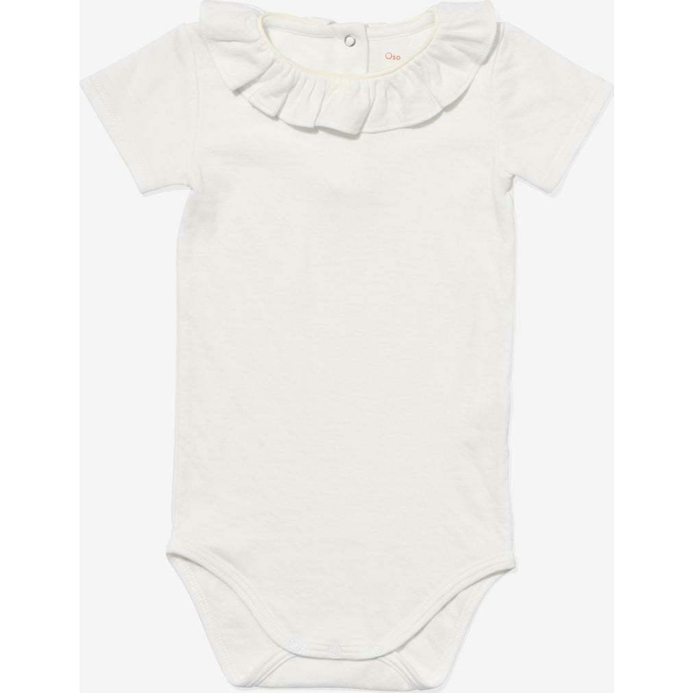 Belle Ruffle One-piece, Vanilla Piping
