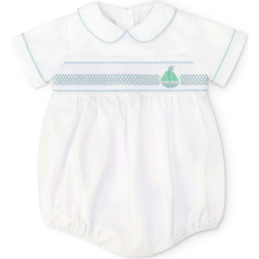 Charlie Bubble in Smocked Sailboats