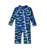 UPF 50+ Long Surf Swimsuit - Sharky