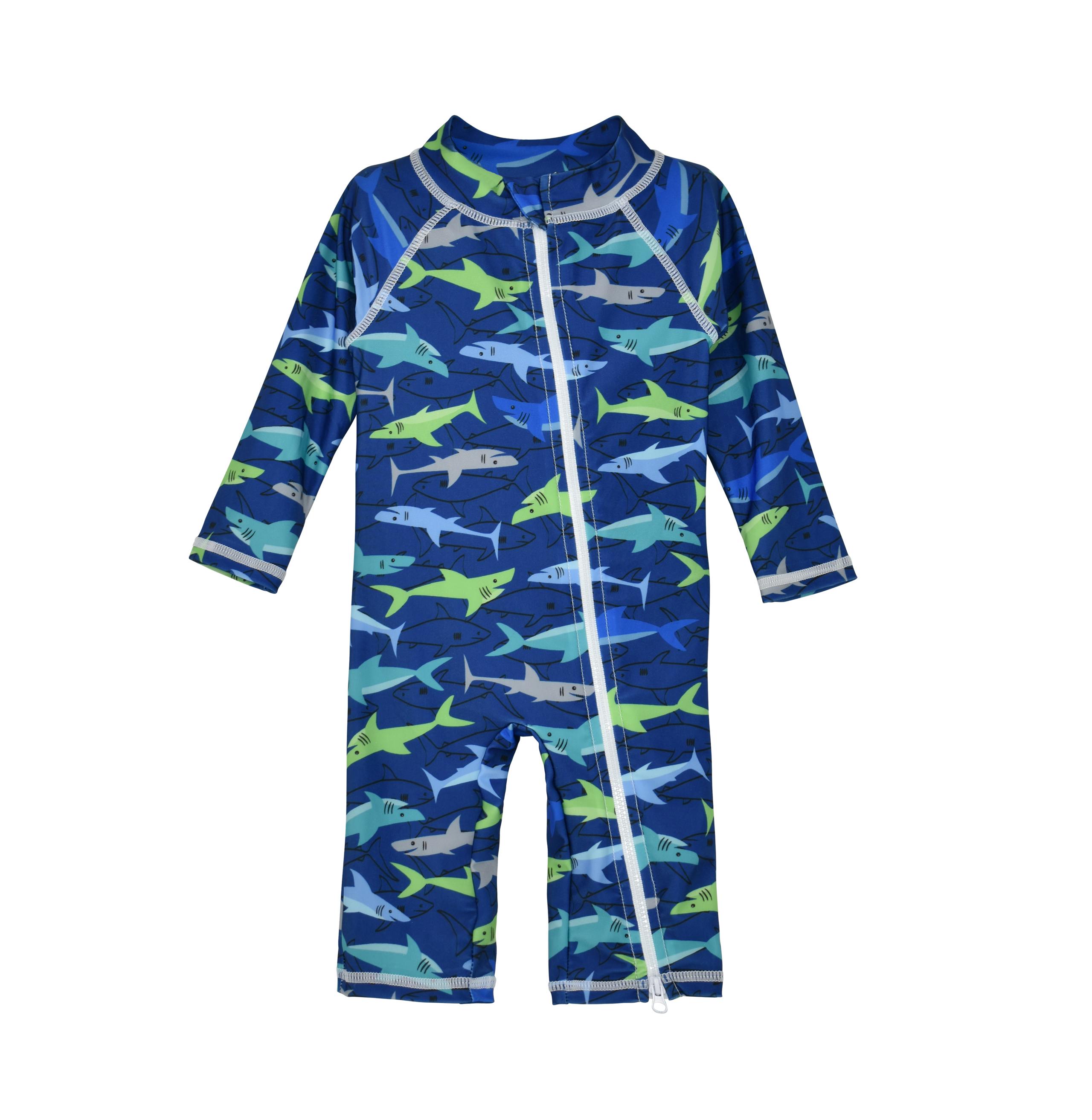 UPF 50+ Long Surf Swimsuit - Sharky