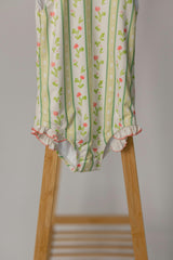 Bingley Suit in Vivian Stripe In Daffodil