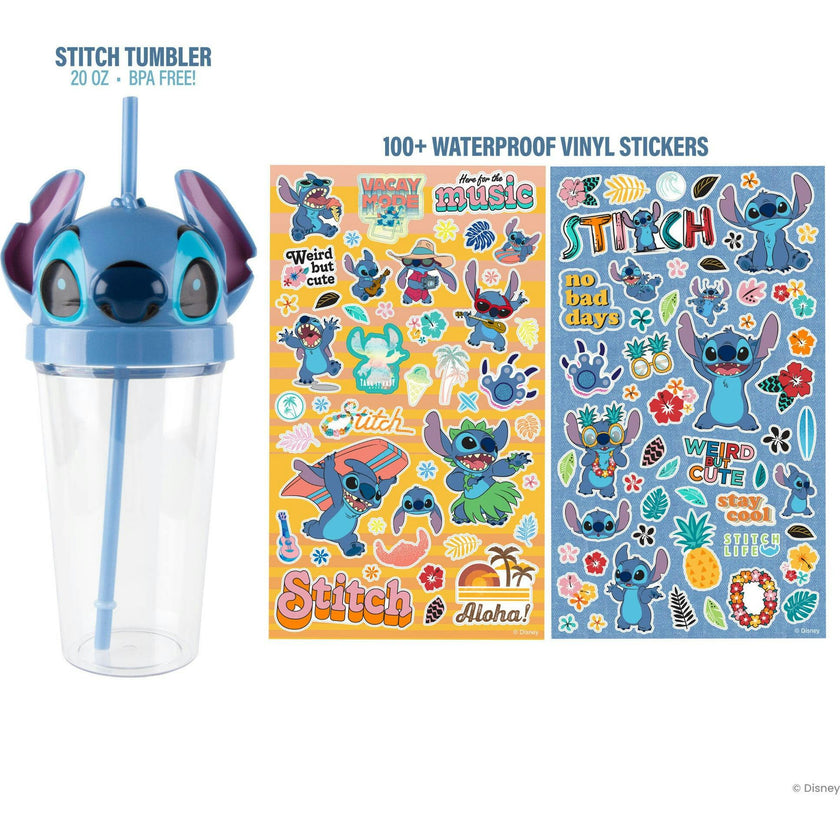 Disney Stitch: Diy Tumbler Design Kit