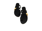 Trompe L'Oeil Women's Leather Slides