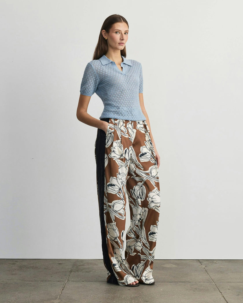 Camilla Pointelle Knit Top