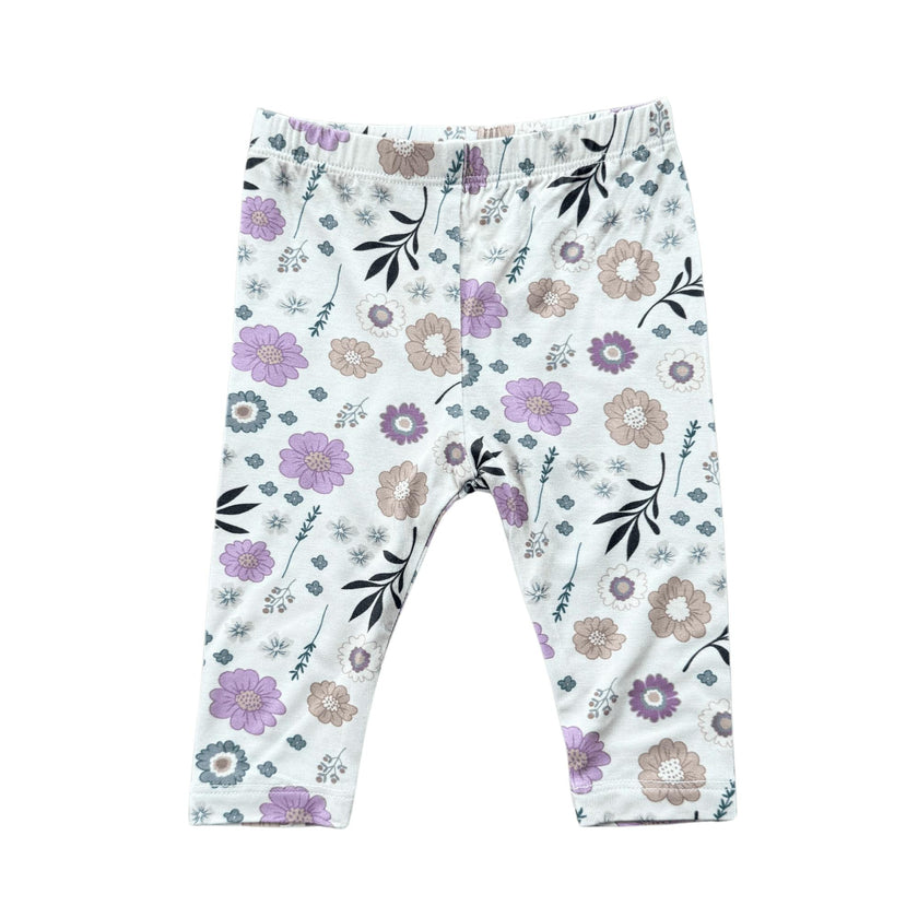 Basic Leggings Winter Floral