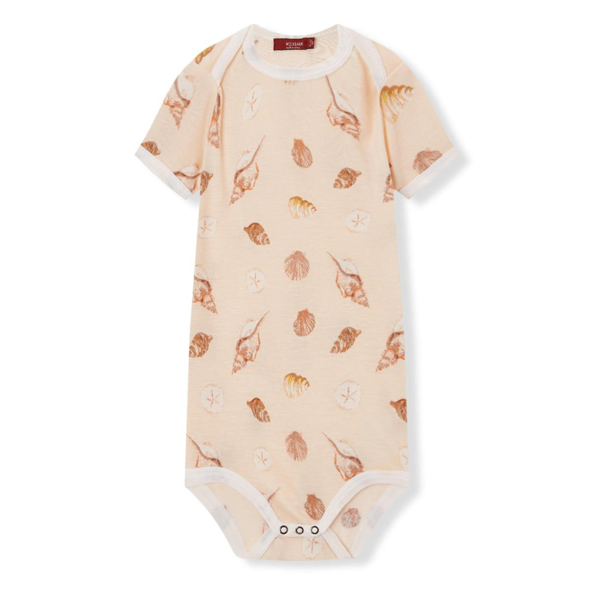 Seashells Bamboo Short Sleeve One Piece