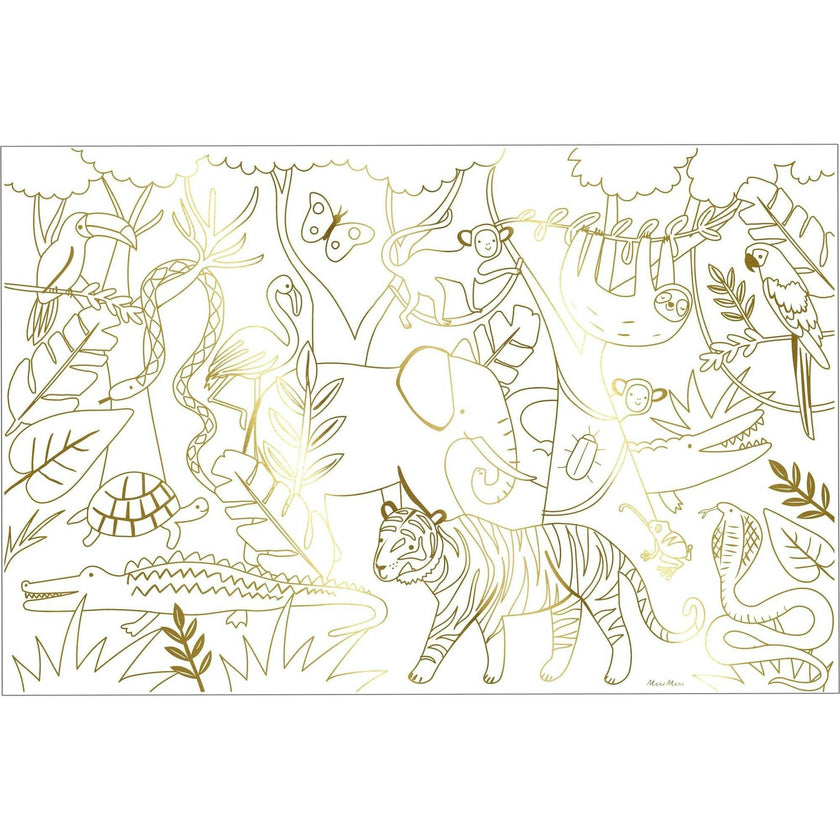Jungle Coloring Posters