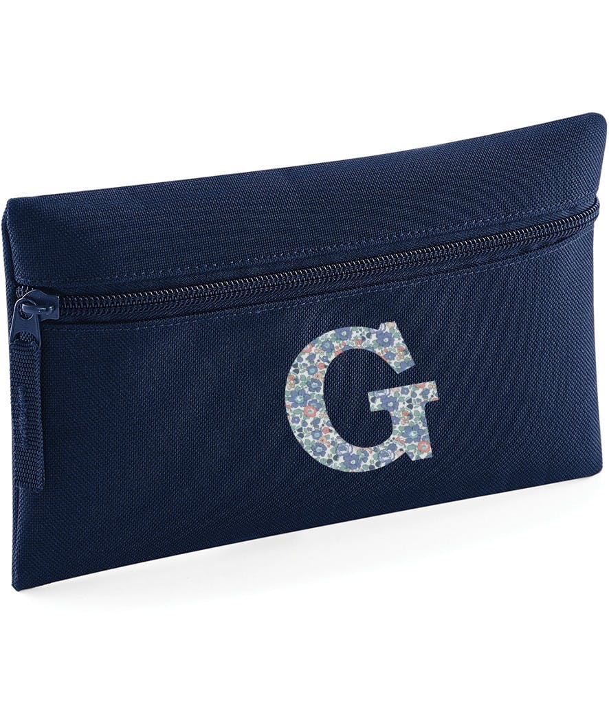 Liberty of London Personalised Pencil Case - Navy