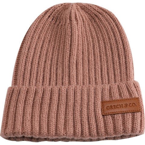 Knit Beanie Wide Rib | Sunset