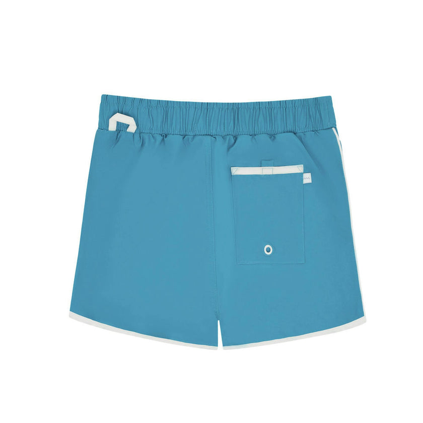 boys cerulean blue board short